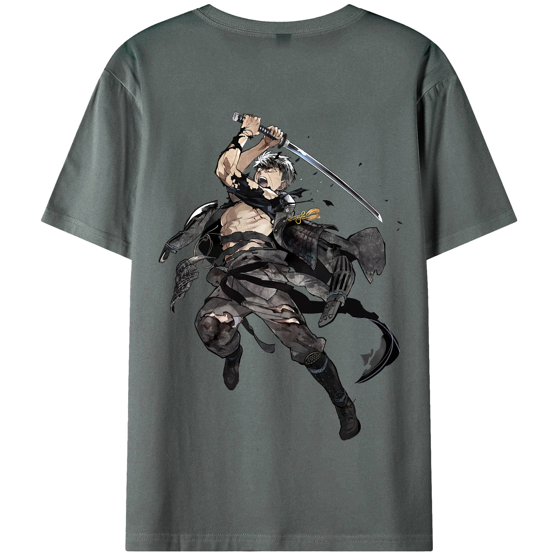 （画像用） 刀剣乱舞 Touken Ranbu 綿100％半袖Tシャツ（背面プリント）